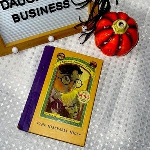 The Miserable Mill; A Series of Unfort- 9780064407694, hardcover, Lemony Snicket